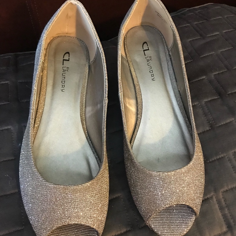 Wedge pumps/wore one time